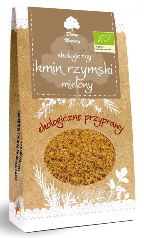 KMIN RZYMSKI MIELONY BIO 30 g - DARY NATURY KMIN RZYMSKI MIELONY BIO 30 g - DARY NATURY