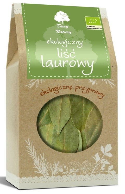 LIŚĆ LAUROWY BIO 50 g - DARY NATURY LIŚĆ LAUROWY BIO 50 g - DARY NATURY
