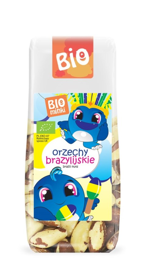 ORZECHY BRAZYLIJSKIE BIO 100 g - BIOMINKI ORZECHY BRAZYLIJSKIE BIO 100 g - BIOMINKI