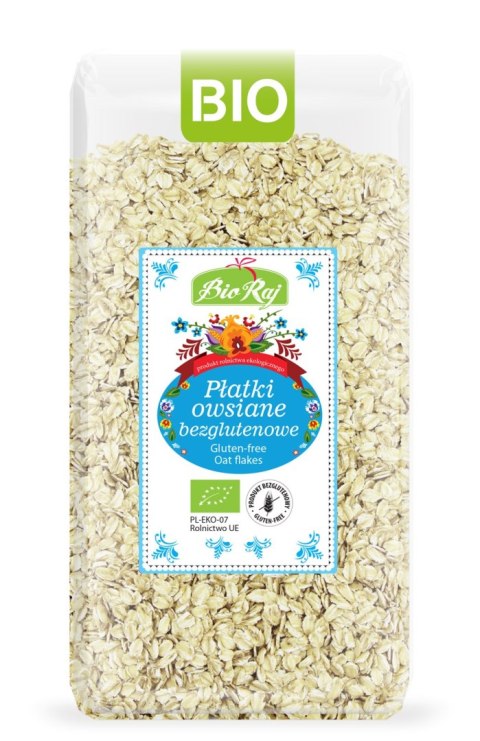 PŁATKI OWSIANE BEZGLUTENOWE BIO (POLSKA) 350 g - BIO RAJ PŁATKI OWSIANE BEZGLUTENOWE BIO (POLSKA) 350 g - BIO RAJ