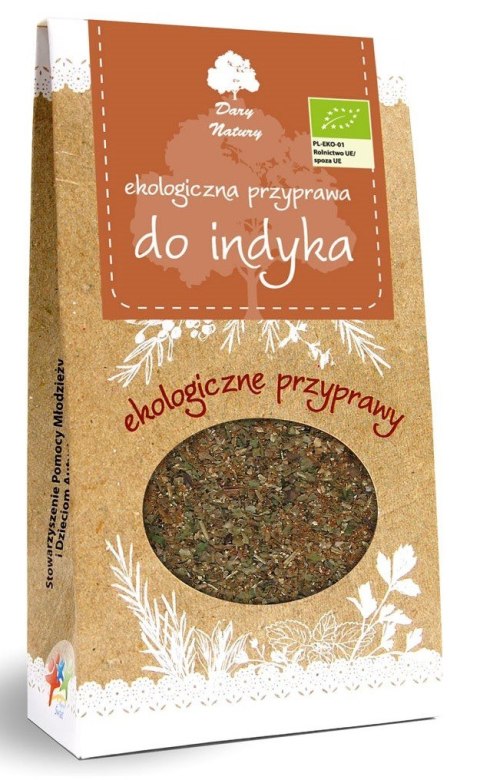 PRZYPRAWA DO INDYKA BIO 50 g - DARY NATURY PRZYPRAWA DO INDYKA BIO 50 g - DARY NATURY