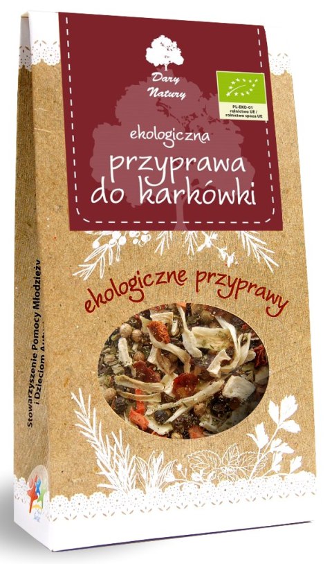 PRZYPRAWA DO KARKÓWKI BIO 40 g - DARY NATURY PRZYPRAWA DO KARKÓWKI BIO 40 g - DARY NATURY