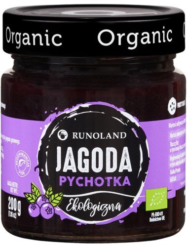 PYCHOTKA JAGODA BIO 200 g - RUNOLAND PYCHOTKA JAGODA BIO 200 g - RUNOLAND