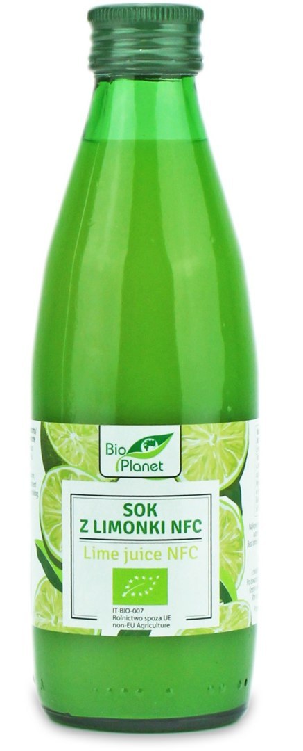 SOK Z LIMONKI NFC 100 % BIO 250 ml - BIO PLANET SOK Z LIMONKI NFC 100 % BIO 250 ml - BIO PLANET