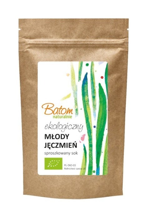 SOK Z MŁODEGO JĘCZMIENIA SPROSZKOWANY BIO 100 g - BATOM SOK Z MŁODEGO JĘCZMIENIA SPROSZKOWANY BIO 100 g - BATOM