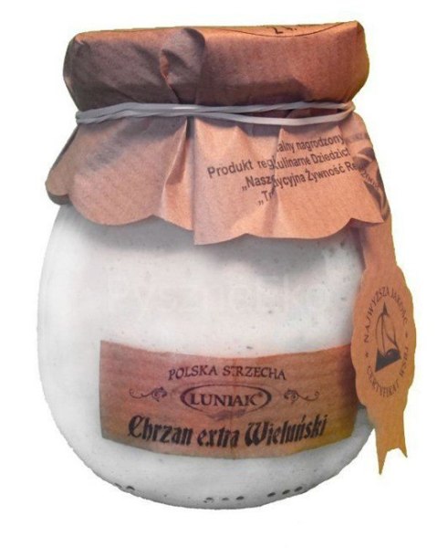 CHRZAN EXTRA WIELUŃSKI 230 g - LUNIAK CHRZAN EXTRA WIELUŃSKI 230 g - LUNIAK