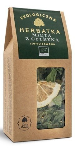 HERBATKA LIOFILIZOWANA MIĘTA Z CYTRYNĄ BIO 25 g - DARY NATURY HERBATKA LIOFILIZOWANA MIĘTA Z CYTRYNĄ BIO 25 g - DARY NATURY