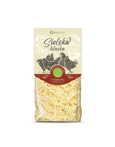 MAKARON (2-JAJECZNY) KRAJANKA CIENKA BIO 250 g - BARTOLINI (SIELSKA KLUSKA) MAKARON (2-JAJECZNY) KRAJANKA CIENKA BIO 250 g - BARTOLINI (SIELSKA KLUSKA)