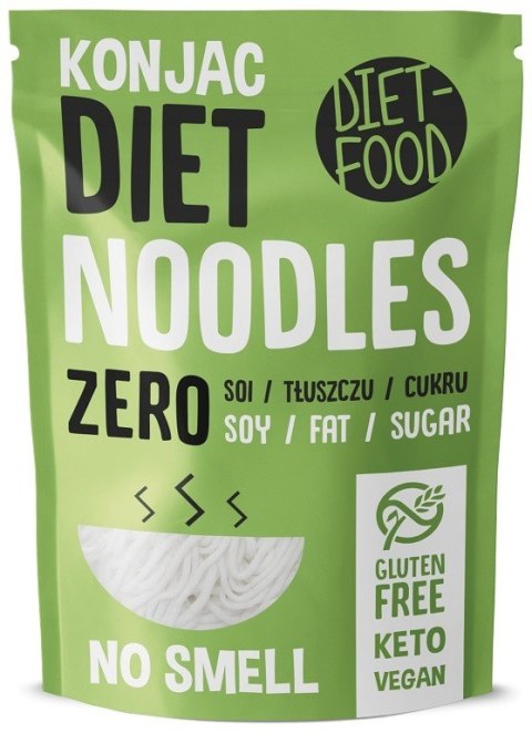 MAKARON (KONJAC) NOODLE BEZGLUTENOWY 270 g (200 g) - DIET-FOOD MAKARON (KONJAC) NOODLE BEZGLUTENOWY 270 g (200 g) - DIET-FOOD