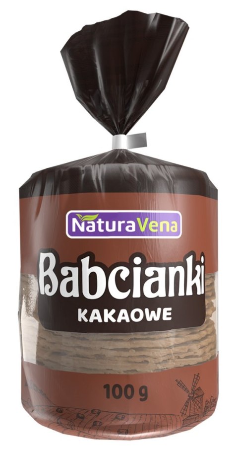 BABCIANKI KAKAOWE 100 g - NATURAVENA BABCIANKI KAKAOWE 100 g - NATURAVENA