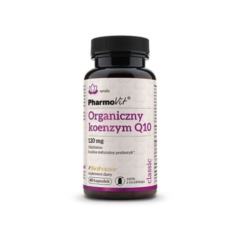 KOENZYM Q10 (120 mg) BEZGLUTENOWY 60 KAPSUŁEK - PHARMOVIT (CLASSIC) KOENZYM Q10 (120 mg) BEZGLUTENOWY 60 KAPSUŁEK - PHARMOVIT (CLASSIC)
