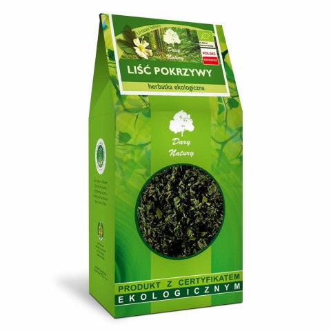 HERBATKA LIŚĆ POKRZYWY BIO 80 g - DARY NATURY HERBATKA LIŚĆ POKRZYWY BIO 80 g - DARY NATURY