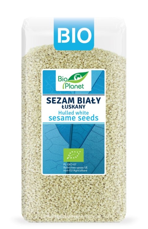 SEZAM BIAŁY ŁUSKANY BIO 400 g - BIO PLANET SEZAM BIAŁY ŁUSKANY BIO 400 g - BIO PLANET