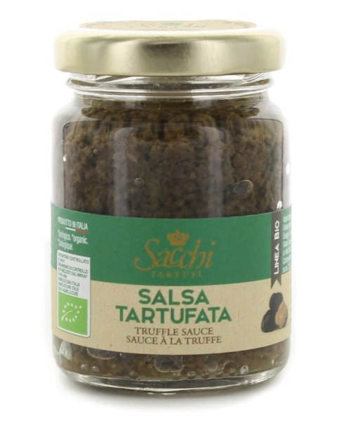 SOS PIECZARKOWY Z CZARNĄ TRUFLĄ LETNIĄ BIO 80 g - SACCHI TARTUFI SOS PIECZARKOWY Z CZARNĄ TRUFLĄ LETNIĄ BIO 80 g - SACCHI TARTUFI