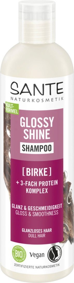 SZAMPON NABŁYSZCZAJĄCY DO WŁOSÓW MATOWYCH BRZOZA I KOMPLEKS PROTEINOWY ECO 250 ml - SANTE SZAMPON NABŁYSZCZAJĄCY DO WŁOSÓW MATOWYCH BRZOZA I KOMPLEKS PROTEINOWY ECO 250 ml - SANTE