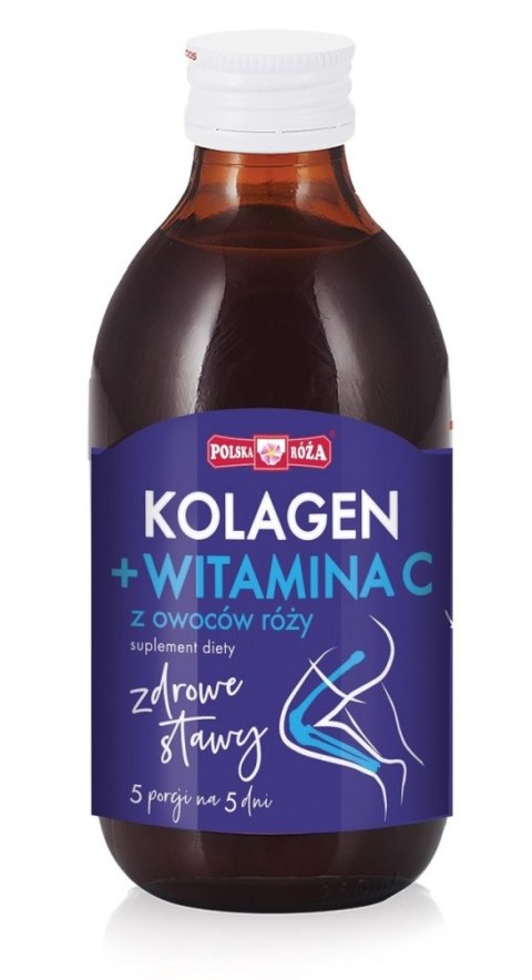 ZDROWE STAWY - KOLAGEN + WITAMINA C Z OWOCÓW RÓŻY 250 ml - POLSKA RÓŻA ZDROWE STAWY - KOLAGEN + WITAMINA C Z OWOCÓW RÓŻY 250 ml - POLSKA RÓŻA
