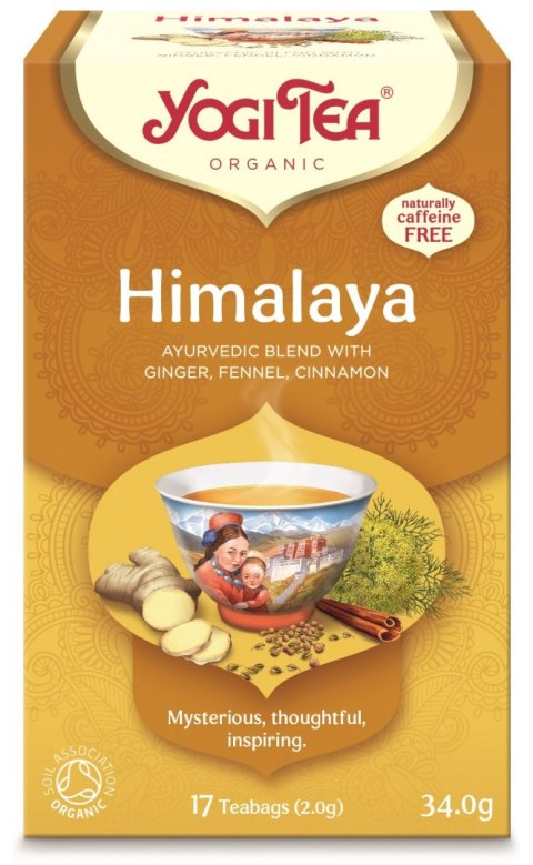 HERBATKA HIMALAYA BIO (17 x 2 g) 34 g - YOGI TEA HERBATKA HIMALAYA BIO (17 x 2 g) 34 g - YOGI TEA