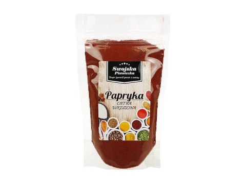 HISZPAŃSKA PAPRYKA WĘDZONA OSTRA 1Kg Swojska Piwniczka HISZPAŃSKA PAPRYKA WĘDZONA OSTRA 1Kg Swojska Piwniczka