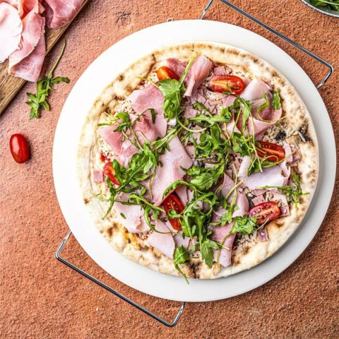 KAMIEŃ SZAMOT DO PIECZENIA I SERWOWANIA PIZZY 33cm KLAUSBERG KB-7788 KAMIEŃ SZAMOT DO PIECZENIA I SERWOWANIA PIZZY 33cm KLAUSBERG KB-7788