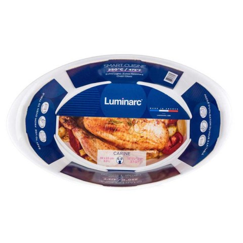 NACZYNIE CERAMICZNE OWALNE DO ZAPIEKANIA 38cm LUMINARC NACZYNIE CERAMICZNE OWALNE DO ZAPIEKANIA 38cm LUMINARC