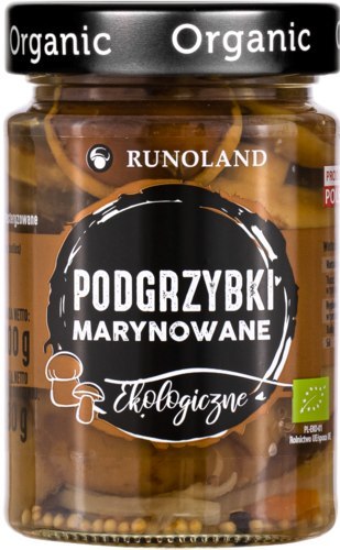 PODGRZYBEK MARYNOWANY BIO 300 g - RUNOLAND PODGRZYBEK MARYNOWANY BIO 300 g - RUNOLAND