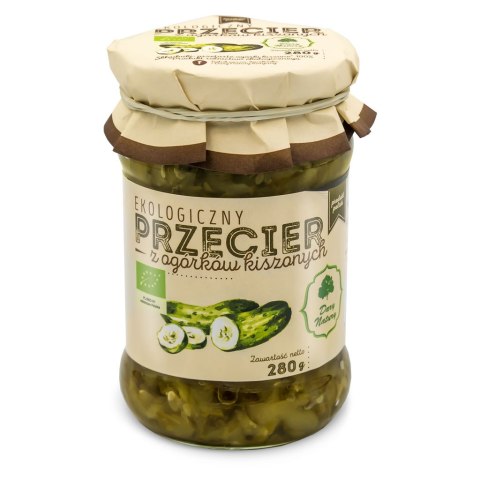 PRZECIER Z OGÓRKÓW KISZONYCH BIO 280 g - DARY NATURY PRZECIER Z OGÓRKÓW KISZONYCH BIO 280 g - DARY NATURY