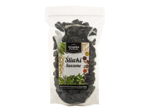 Śliwki suszone bez pestek Śliwka suszona 500g Swojska Piwniczka Śliwki suszone bez pestek Śliwka suszona 500g Swojska Piwniczka