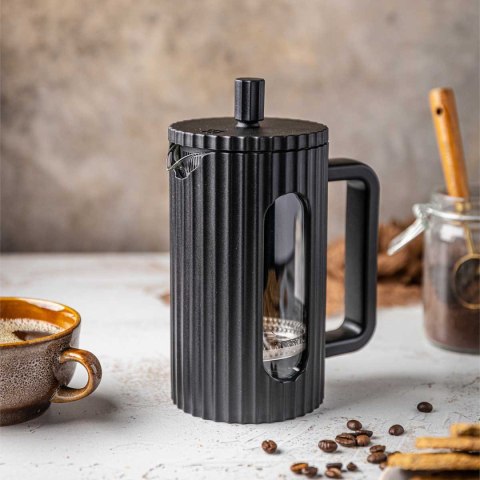 ZAPARZACZ TŁOKOWY DO KAWY/HERBATY 350ml KLAUSBERG KB-7741 CZARNY ZAPARZACZ TŁOKOWY DO KAWY/HERBATY 350ml KLAUSBERG KB-7741 CZARNY