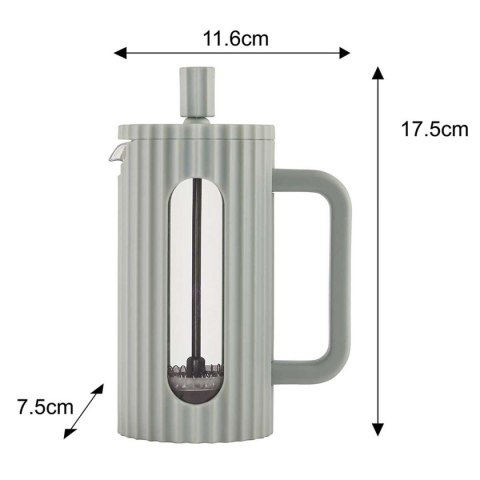 ZAPARZACZ TŁOKOWY DO KAWY/HERBATY 350ml KLAUSBERG KB-7745 ZIELONY ZAPARZACZ TŁOKOWY DO KAWY/HERBATY 350ml KLAUSBERG KB-7745 ZIELONY