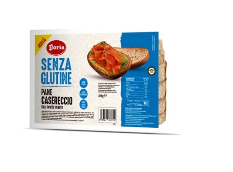 CHLEB DOMOWY KROJONY BEZGLUTENOWY 220 g - DORIA CHLEB DOMOWY KROJONY BEZGLUTENOWY 220 g - DORIA