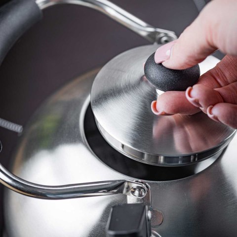 CZAJNIK 2,5L Z GWIZDKIEM KINGHOFF KH-1859 SREBRNY CZAJNIK 2,5L Z GWIZDKIEM KINGHOFF KH-1859 SREBRNY
