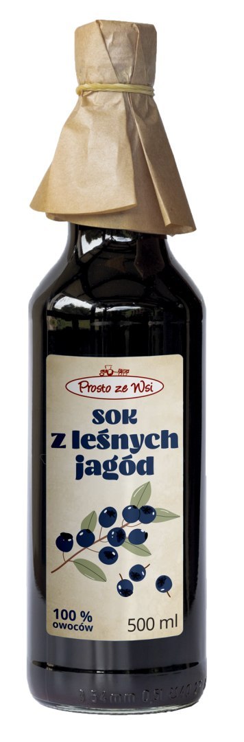 SOK JAGODOWY 500 ml - PROSTO ZE WSI SOK JAGODOWY 500 ml - PROSTO ZE WSI
