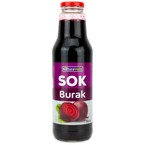 SOK Z BURAKA 750 ml - NATURAVENA SOK Z BURAKA 750 ml - NATURAVENA