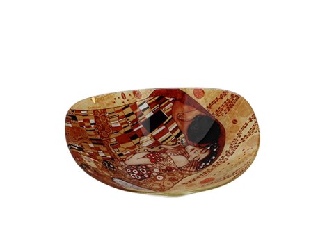 Talerz miseczka - G. Klimt, Pocałunek - 17x17cm Talerz miseczka - G. Klimt, Pocałunek - 17x17cm