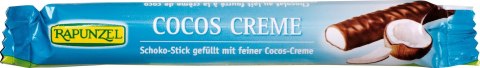 BATON Z NADZIENIEM KOKOSOWYM W POLEWIE Z MLECZNEJ CZEKOLADY COCOS CREME BIO 22 g - RAPUNZEL BATON Z NADZIENIEM KOKOSOWYM W POLEWIE Z MLECZNEJ CZEKOLADY COCOS CREME BIO 22 g - RAPUNZEL