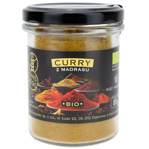 CURRY Z MADRASU BEZGLUTENOWE BIO 85 g - PIĘĆ PRZEMIAN CURRY Z MADRASU BEZGLUTENOWE BIO 85 g - PIĘĆ PRZEMIAN
