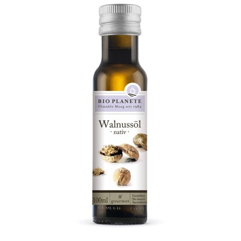 OLEJ Z ORZECHÓW WŁOSKICH TŁOCZONY NA ZIMNO BIO 100 ml - BIO PLANETE OLEJ Z ORZECHÓW WŁOSKICH TŁOCZONY NA ZIMNO BIO 100 ml - BIO PLANETE