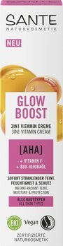 KREM DO TWARZY ROZŚWIETLAJĄCY 3W1 WITAMINOWY GLOW BOOST ECO 30 ml - SANTE KREM DO TWARZY ROZŚWIETLAJĄCY 3W1 WITAMINOWY GLOW BOOST ECO 30 ml - SANTE