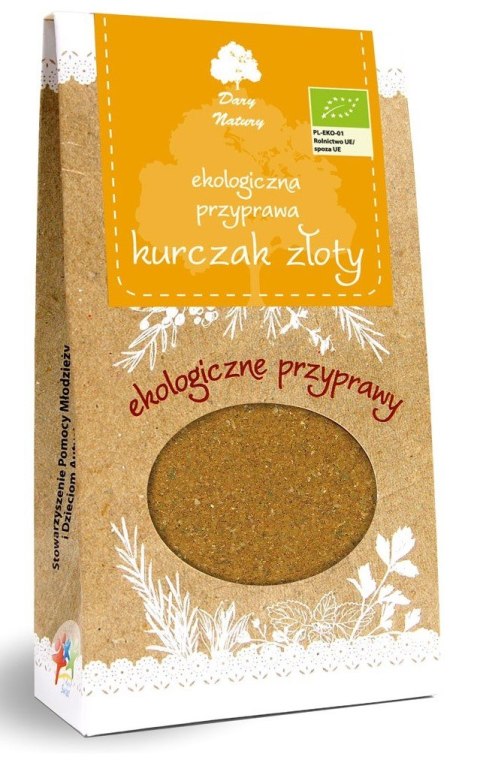 PRZYPRAWA ZŁOTY KURCZAK BIO 60 g - DARY NATURY PRZYPRAWA ZŁOTY KURCZAK BIO 60 g - DARY NATURY