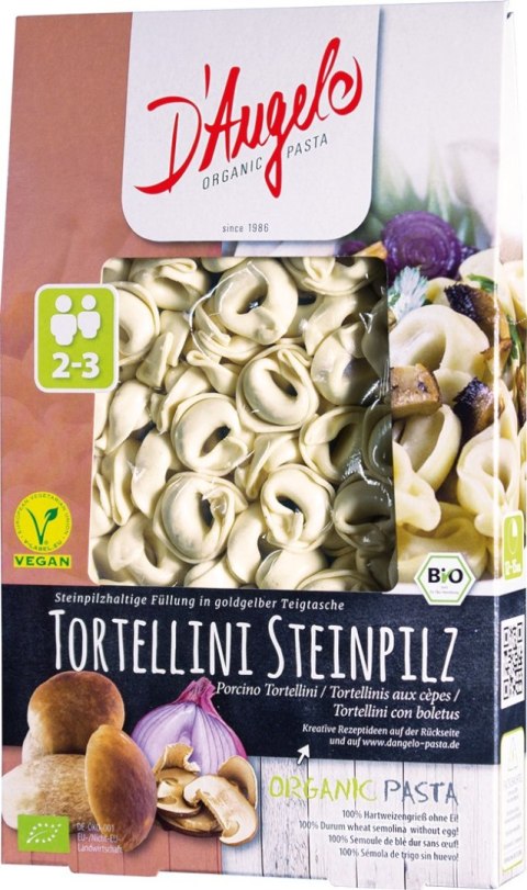 TORTELLINI Z BOROWIKAMI BIO 250 g - D`ANGELO TORTELLINI Z BOROWIKAMI BIO 250 g - D`ANGELO