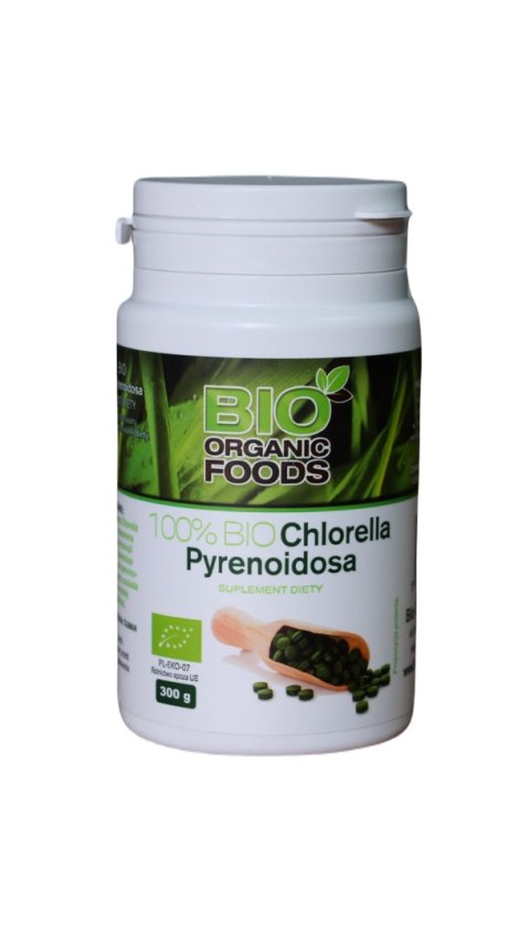 CHLORELLA PYRENOIDOSA BIO (250 mg) 1200 TABLETEK - BIO ORGANIC FOODS CHLORELLA PYRENOIDOSA BIO (250 mg) 1200 TABLETEK - BIO ORGANIC FOODS