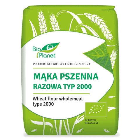MĄKA PSZENNA RAZOWA TYP 2000 BIO 1 kg - BIO PLANET MĄKA PSZENNA RAZOWA TYP 2000 BIO 1 kg - BIO PLANET