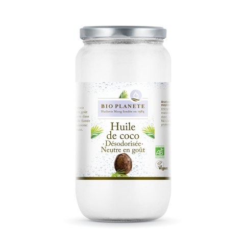 OLEJ KOKOSOWY BEZWONNY BIO 950 ml - BIO PLANETE OLEJ KOKOSOWY BEZWONNY BIO 950 ml - BIO PLANETE