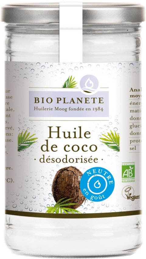 OLEJ KOKOSOWY BEZWONNY BIO 950 ml - BIO PLANETE OLEJ KOKOSOWY BEZWONNY BIO 950 ml - BIO PLANETE