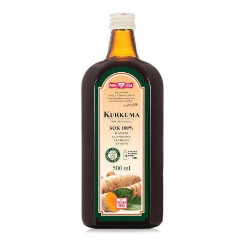 SOK Z KURKUMY NFC 500 ml - POLSKA RÓŻA SOK Z KURKUMY NFC 500 ml - POLSKA RÓŻA
