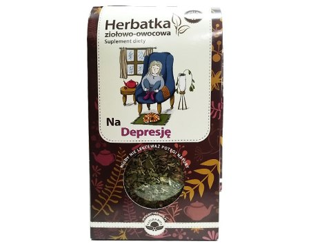 HERBATKA ZIOŁOWO OWOCOWA NA DEPRESJE 100g NATURA WITA HERBATKA ZIOŁOWO OWOCOWA NA DEPRESJE 100g NATURA WITA