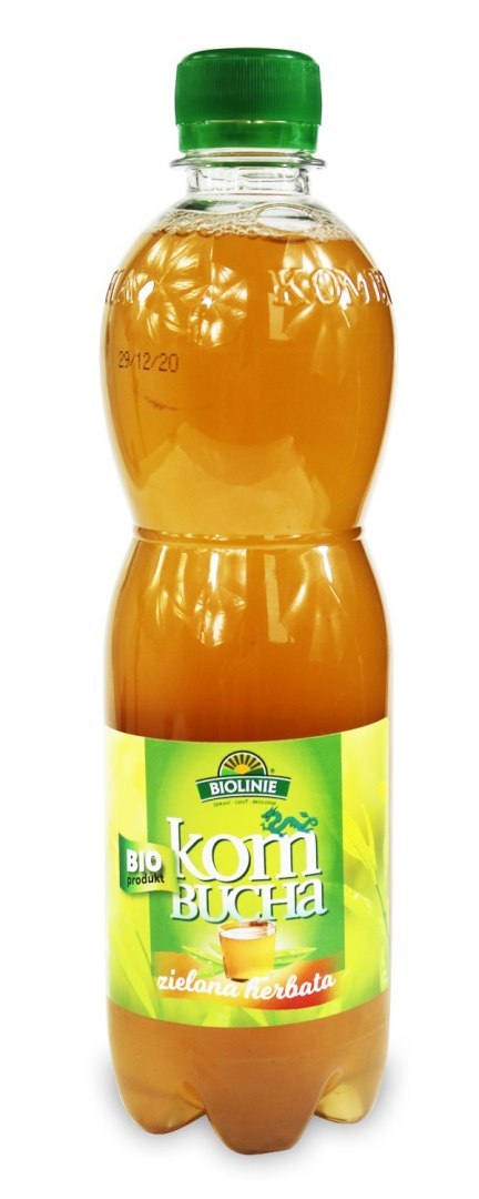 KOMBUCHA HERBATA ZIELONA BIO 500 ml - BIO LINIE KOMBUCHA HERBATA ZIELONA BIO 500 ml - BIO LINIE