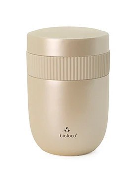 LUNCHPOT ZE STALI NIERDZEWNEJ DWUCZĘŚCIOWY PERŁOWY 420 ml + 200 ml - CHIC-MIC LUNCHPOT ZE STALI NIERDZEWNEJ DWUCZĘŚCIOWY PERŁOWY 420 ml + 200 ml - CHIC-MIC