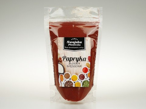 HISZPAŃSKA PAPRYKA WĘDZONA SŁODKA 150G Swojska Piwniczka HISZPAŃSKA PAPRYKA WĘDZONA SŁODKA 150G Swojska Piwniczka
