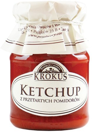 KETCHUP BEZGLUTENOWY 180 g - KROKUS KETCHUP BEZGLUTENOWY 180 g - KROKUS